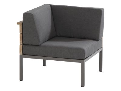 4 Seasons Outdoor Serie Cava Teak, Eckmodul