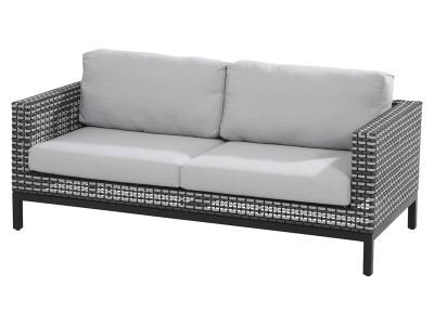 4 Seasons Outdoor Serie DIAS, 2,5-Sitzer-Sofa, Black Pepper