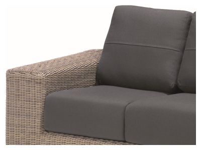 4 Seasons Outdoor Serie Kingston, Loungesofa 3 Sitzer