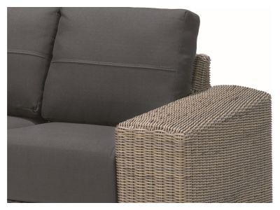 4 Seasons Outdoor Serie Kingston, Loungesofa 3 Sitzer