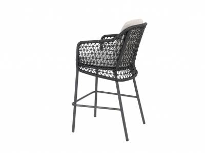 4 Seasons Outdoor Tramonti Barstuhl, anthrazit