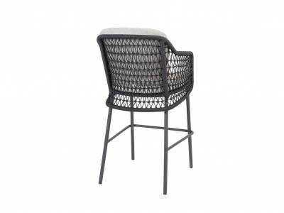 4 Seasons Outdoor Tramonti Barstuhl, anthrazit
