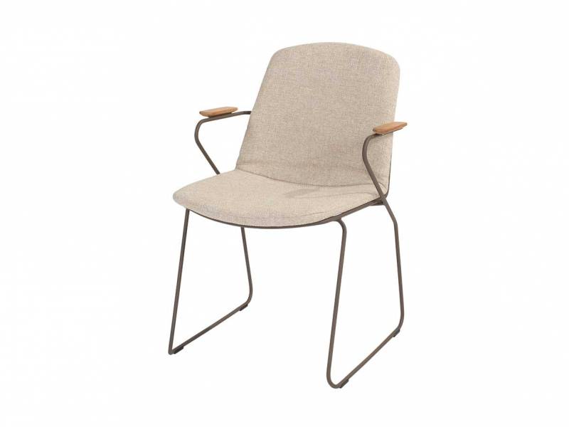 4 Seasons Outdoor Veneto Stuhl terre mit Polster