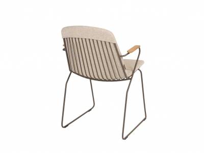 4 Seasons Outdoor Veneto Stuhl terre mit Polster
