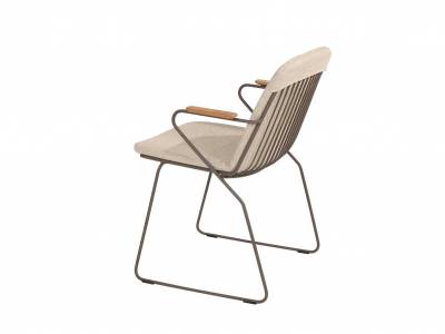 4 Seasons Outdoor Veneto Stuhl terre mit Polster