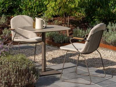 4 Seasons Outdoor Veneto Stuhl terre mit Polster