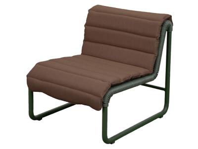 Cane-line Al Dente Loungesessel, Dark Green