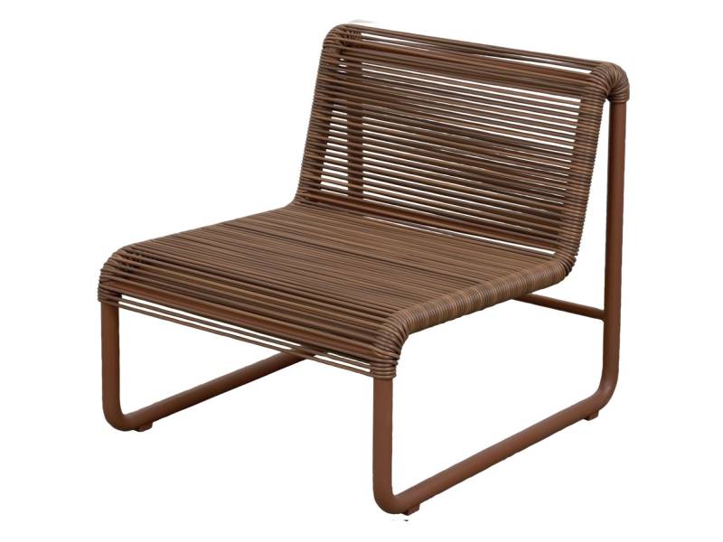 Cane-line Al Dente Loungesessel, Desert Red