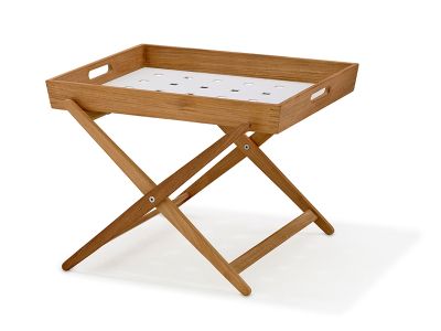 Cane-line Amaze Klapptisch mit abnehmbaren Tablett