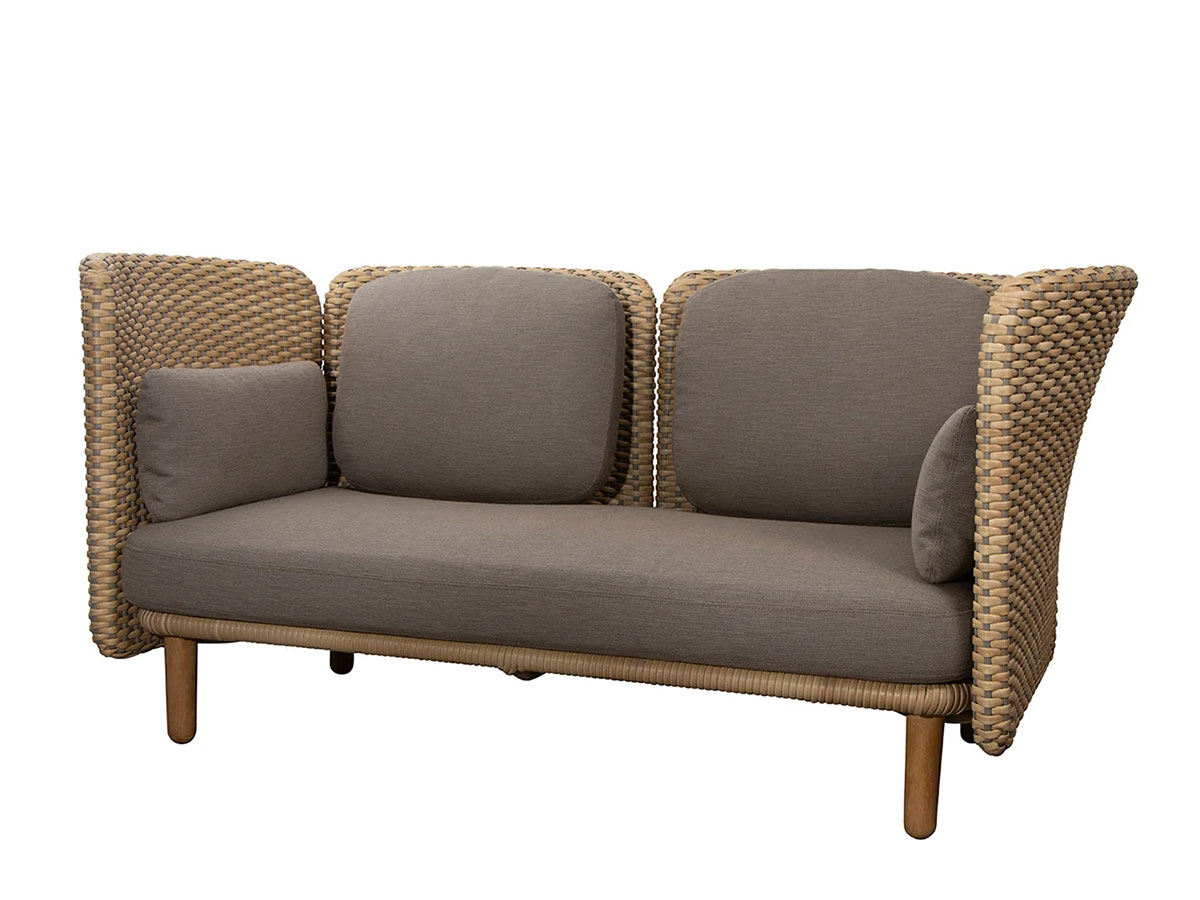 Cane-line Arch 2-Sitzer Sofa m/ niedrige Armlehne/Rückenlehne