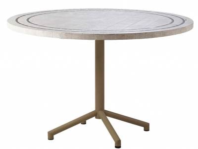 Cane-line Avenue Esstisch, Aluminium, Taupe