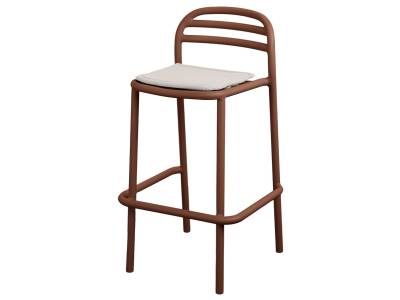 Cane-line Bliss Barhocker, Desert red