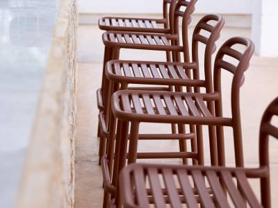 Cane-line Bliss Barhocker, Desert red