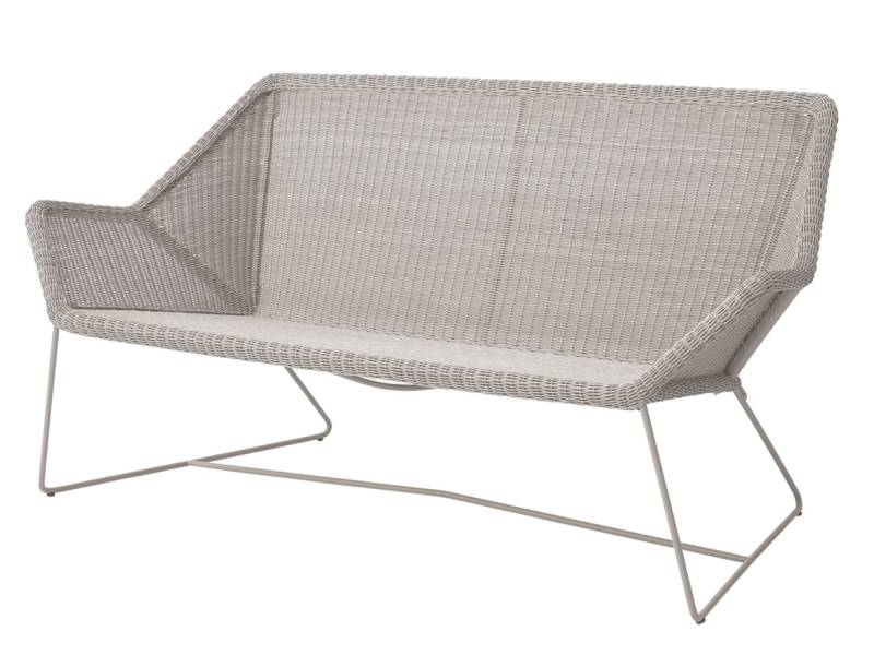 Cane-line Breeze 2-Sitzer Sofa – Skandinavische Leichtigkeit in Sand