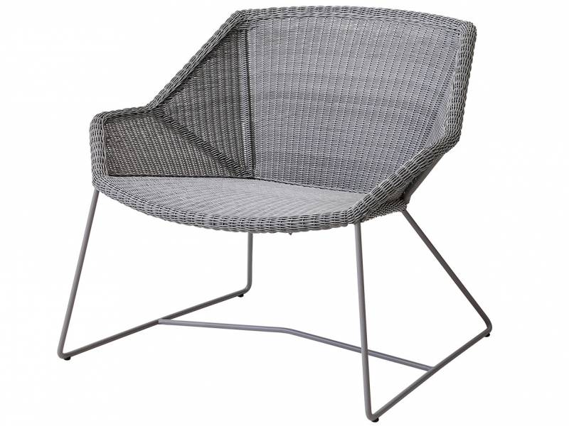 Cane-line Breeze Loungesessel, light grey