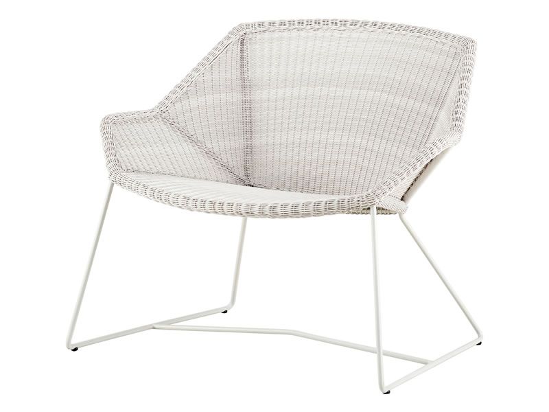 Cane-line Breeze Loungesessel, weiss