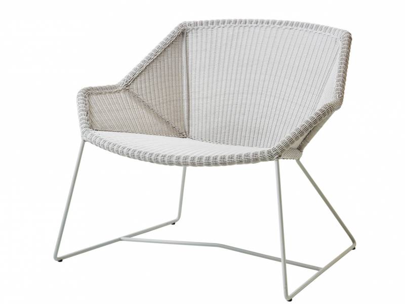 Cane-line Breeze Loungesessel, weiss