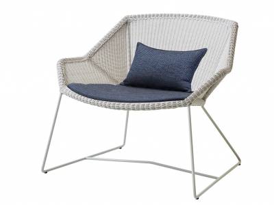 Cane-line Breeze Loungesessel, weiss