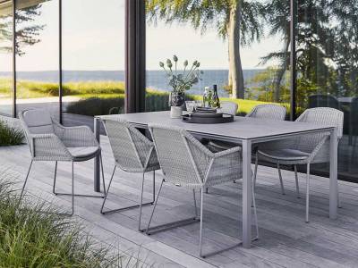 Cane-line Breeze Stuhl, light grey