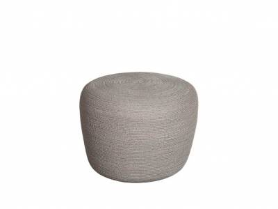 Cane-line Circle Hocker klein, konisch, Cane-line Soft Rope Taupe