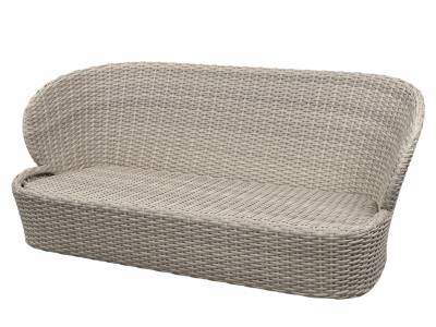 Cane-line Coast 2½-Sitzer-Sofa, Sand