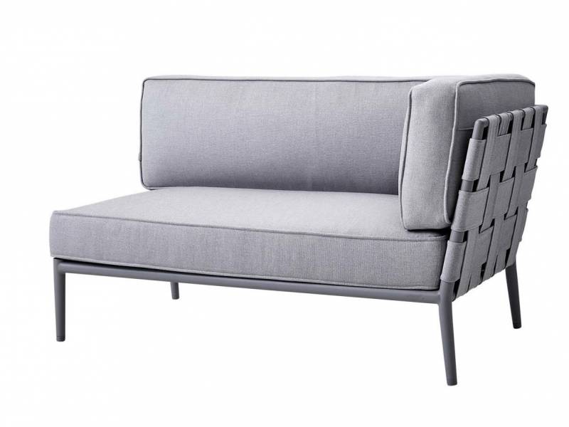Cane-line Conic 2-Sitzer Sofa-Modul, links, Cane-line AirTouch