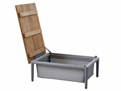 Cane-line CONIC Boxtisch, Light Grey