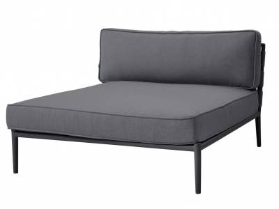 Cane-line Conic Daybed Modul inkl. Airtouch Kissensatz, grau