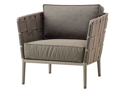 Cane-line Conic Softtouch Loungesessel, braun