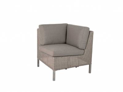 Cane-line Connect Dining Lounge Sofa Eckmodul, taupe