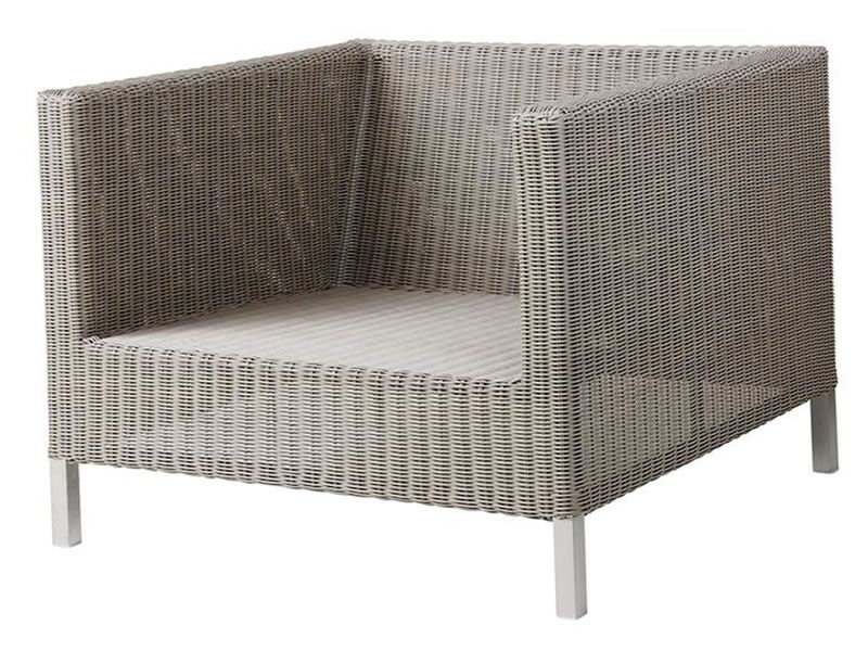 Cane-line CONNECT Lounge Sessel, taupe, inklusive Kissen