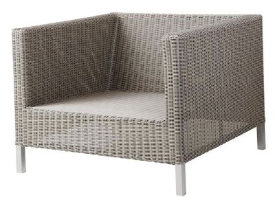 Cane-line CONNECT Lounge Sessel, taupe, inklusive Kissen