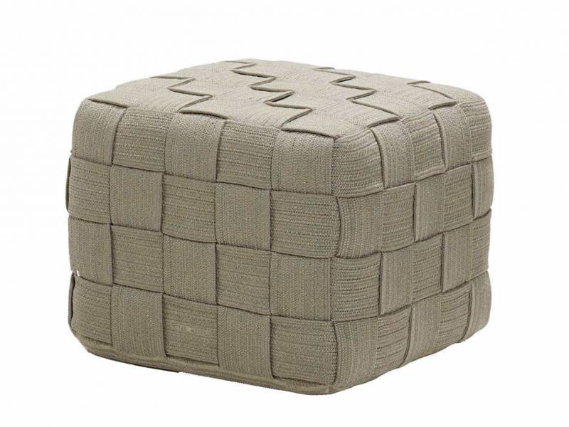 Cane-line Cube Hocker, Taupe