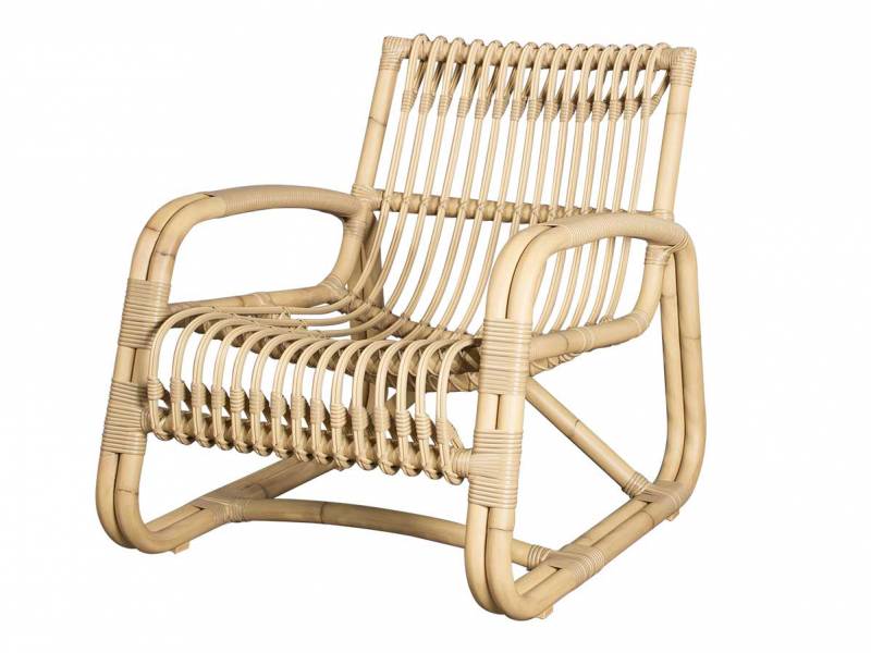 Cane-line Curve Loungesessel OUTDOOR, natural