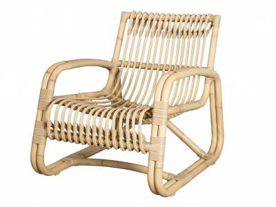 Cane-line Curve Loungesessel OUTDOOR, natural