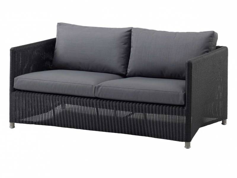 Cane-line Diamond 2-Sitzer Sofa inkl. Kissensatz, Weave