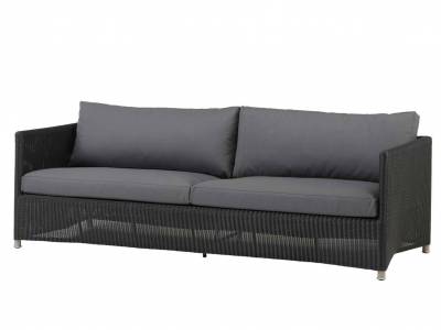 Cane-line Diamond 3-Sitzer Sofa inkl. Kissensatz, Weave