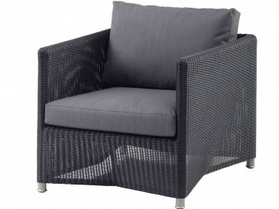 Cane-line Diamond Loungesessel, Weave, inkl. Cane-line Natté Kissensatz