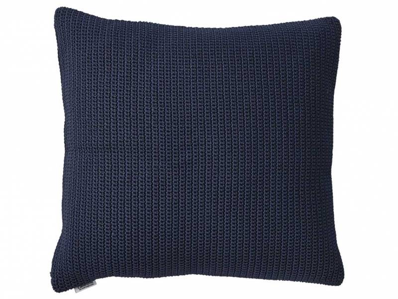 Cane-line Divine Zierkissen, 50 x 50 x 12 cm Midnight Blue