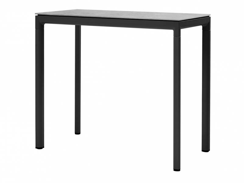 Cane-line Drop Bartisch 150x75 cm, Lavagrey inkl. Tischplatte