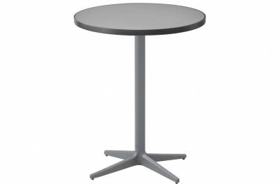 Cane-line Drop Bistrotisch Light grey, versch. Tischplatten
