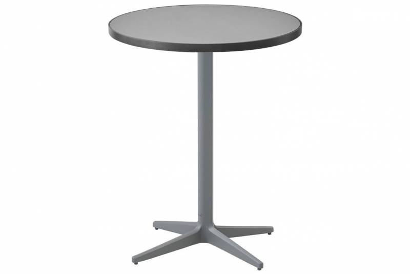 Cane-line Drop Bistrotisch Light grey, versch. Tischplatten