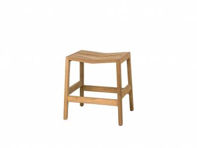 Cane-line Flip Teakholz Hocker, stapelbar