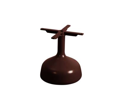 Cane-line Glaze Couchtisch, gross, dia. 70 cm, Burgundy