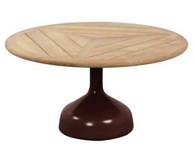 Cane-line Glaze Couchtisch, gross, dia. 70 cm, Burgundy