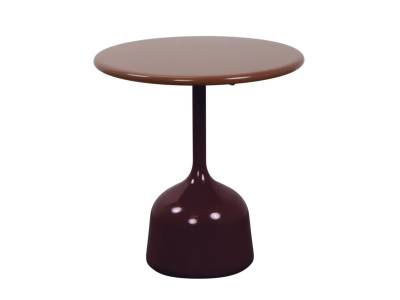 Cane-line Glaze Couchtisch, klein, dia. 45 cm, Burgundy