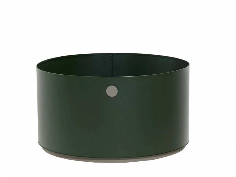 Cane-line Grow Pflanzgefäß, large Dunkelgrün