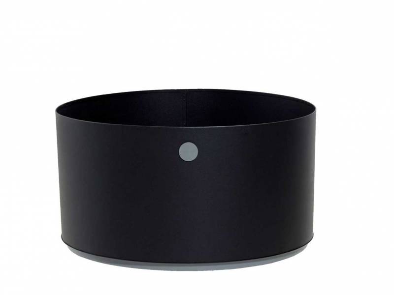 Cane-line Grow Pflanzgefäß, large Lava grau