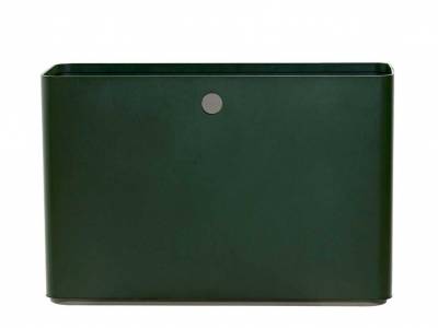 Cane-line Grow Pflanzgefäß, rechteckig Dunkelgrün