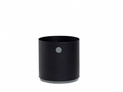 Cane-line Grow Pflanzgefäß, small Lava grau